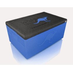 Boîte isotherme KANGABOX Expert GN 1/1 Bleu - robuste, légère et gerbable pour denrées alimentaires