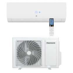 Ensemble Climatisation réversible Mono-split Nagano Murale Pure - Unité extérieure 3,5 kW et Unité intérieure murale blanche