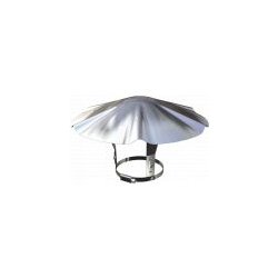 2spcchsi200300 - chapeau de cheminée - modinox - ø simple paroi : 200 à 300