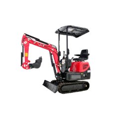 Mini pelle sur chenilles, moteur à essence châssis réglable, bras de pelle pivotant BKB940