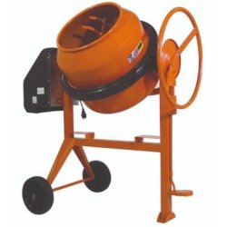Bétonnière Pro145 TD - SIRL - capacité cuve 130L - couronne en fonte et structure renforcée
