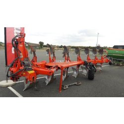 Charrue agricole Kuhn Multi Master 182 - 6 corps - réversible - sécurité boulons - suspension hydraulique