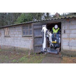 E10 - Mini-pelle Bobcat moins de 10 tonnes - largeur 710/1100 mm - hauteur 2209 mm - poids 1176 kg
