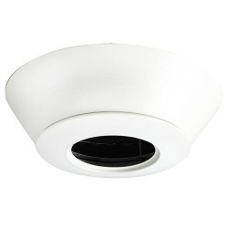 Finition plafond deco+ poujoulat 12cm  / therminox tz - ø 80 blanc