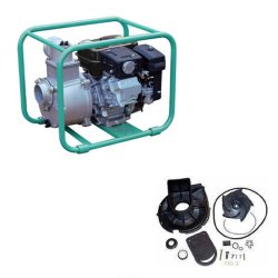 Motopompe thermoplastique P 52 EX à essence 750 l/min pour liquides agressifs avec kit joints Viton - IMER - 2V0004060.3