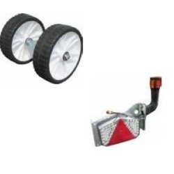 Remorque porte bateau 1800 kg PTAC - CU 1320 kg - 2 essieux Galaxy 2.0 Step avec feux fixes étanches LED