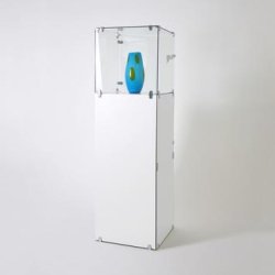 VITRINE-CLOCHE "COLOUR" | BLANC
