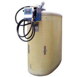 Stations-service gas-oil DWT 2000 L - Cuve double paroi en polyester résistant à la corrosion et aux intempéries