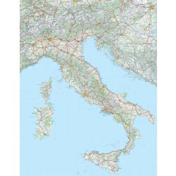 Carte d'italie michelin