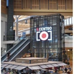 Écran vitrine transparent Nexnovo - très haute luminosité (5000nits) - Pitch < 3mm - 78% de transparence