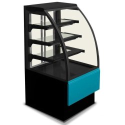 Vitrine pâtisserie 60 cm - Synergies - Froid ventilé - Température +3°C/+5°C - Éclairage néon
