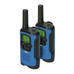 NEDIS Alecto FR115BW - Lot de deux talkie-walkies, Portée jusqu’à 7 kilomètre * - 034-1256345