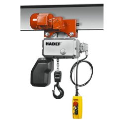 Palan électrique combiné avec chariot 62/05 E - fabrication européenne - 400 V/50 Hz - protection IP55
