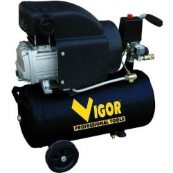 Compresseur VIGOR VCA-8L - entraînement direct - monocylindre 220V - 2CV - 22kg