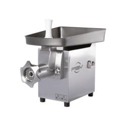 Hachoir à viande professionnel double coupe PSV DRC98 - Inox AISI 304 - Moteur 3 CH - Référence : DRC98
