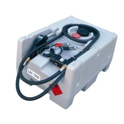 Station de ravitaillement Gasoil 125 L - Pompe électrique auto-amorçante 12 V - Débit 40 L/min