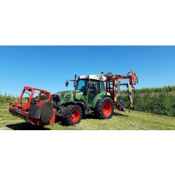 Broyeur forestier KIROGN - largeur de travail 1,20m à 2,20m - rotor à marteaux lourds et réversible avant/arrière