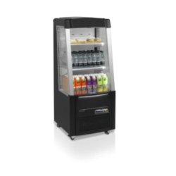 Vitrine réfrigérée façade ouverte basse - Refroidissement ventilé - LED - Température +5 à +8 °C - Référence ODC60