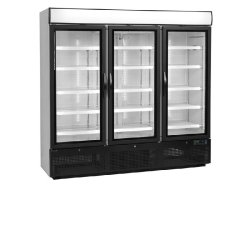 Réfrigérateur vitré - gamme NC - vitrines réfrigérées basse consommation - 1 à 3 portes - Référence NC7500G