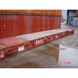 Containers maritimes - Flat Rack 40 pieds - 12 mètres - Occasion en bon état