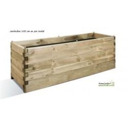 Grande jardinière bois 150cm pour plante - 0281269-oléa 150