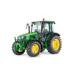 5100M Tracteur agricole - John Deere - 75-100 ch - capacité de relevage 4,3 t - moteur diesel 4,5L