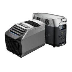 Climatiseur portable EcoFlow WAVE 2 + Station électrique portable DELTA Pro