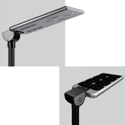 Lampadaire autonome LED solaire Aurinko 30 - 30W, 3000lm, IP67, sans mât