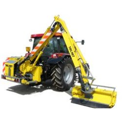 Machine 4500 - Broyeur d'accotement Tail'net avec portée au sol de 5m, rotor 1.20m et puissance hydraulique 50cv
