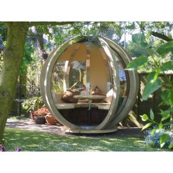 Mini Sphère - Studio de jardin 6 m² en kit avec structure aluminium ou acier - ISK6
