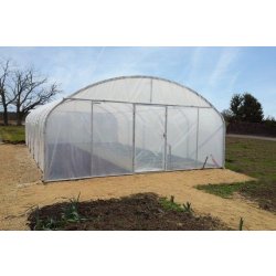 Serre tunnel Val de Loire 6m - Longueur 30 m - 6 m Pro forme ogive