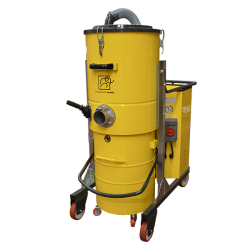 Aspirateur industriel compact TS400 - disponible en location et en vente - poste fixe ou mobile
