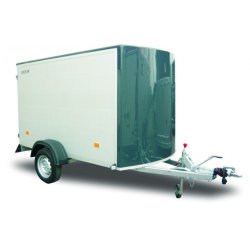 C255 + porte - remorques fourgons aluminium - debon - 1300 kg