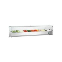 Bartscher Présentoir réfrigéré 9 x GN 1/3, 190 W, 220 V - MONO, à assembler - 4015613773537
