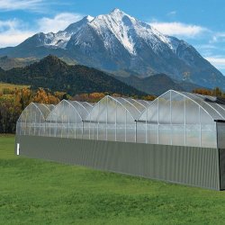 Serre tunnel conçue pour la culture de cannabis avec largeur 36' - Luminosa série 420 MC - Harnois