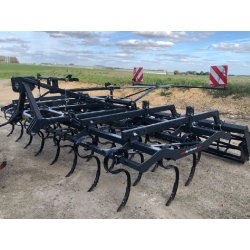 Déchaumeur Agri System - vibro-déchaumeur PN 5.0m - Occasion - 4 rangées de dents, rouleau tube Ø540mm