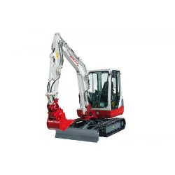 Mini Pelle Takeuchi TB 235 - moteur Yanmar 3 cylindres - 29,2 ch - profondeur de fouille 3400 mm