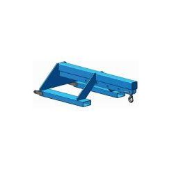 Potence enfourchable PE-2500-1200 - capacité 1500kg - longueur 500/1200mm - fourreaux 800mm