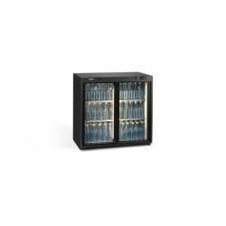 Vitrine de présentation GAMKO 2 portes vitrées coulissantes - Référence : LG3/250SD