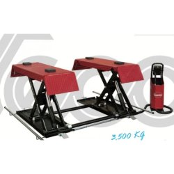 Pont élévateur à ciseaux TECO 320 L - électro-hydraulique réversible pour voitures, SUV et fourgons - capacité 3500 Kg