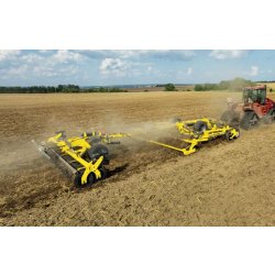 Rouleau tracté Presspack PT - BEDNAR - 600 kg/m, anneaux autonettoyants, broyage des mottes & nivellement