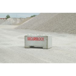 Bloc béton de sécurité à 8 têtes de 1 tonne - 120 cm x 60 cm x 60 cm - SECURIBLOCK Gamme 60-120F
