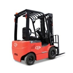 Chariot élévateur électrique 4 roues 1t8 - levée 3m - batterie Li-Ion sans entretien