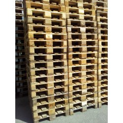 Palettes Europe en bois - dimensions 800x1200 - poids 21 kg - 1er et 2ème choix - pour toutes utilisations