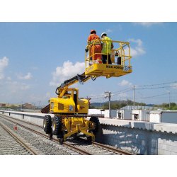 Nacelle rail route hybride RR14 EVO3 - légère, polyvalente, pour interventions intérieures dans wagons et métros