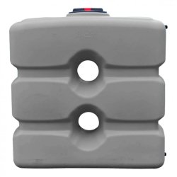 Cuve 1000l Aérienne De Récupération D'eau - Réservoir Compact Gris - Elbi Cpn1000