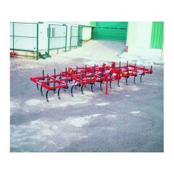 Déchaumeur à dents DPR 37 repliable - Quivogne - largeur de travail 7,30m - 37 dents