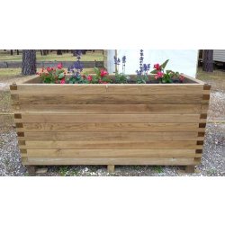 Jardinière en pin des Landes 1.80m x 0.80m x H 0.80m - Traitement classe 4
