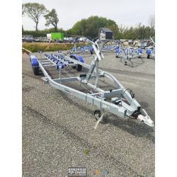 Porte-bateau multi-rouleaux GALAXY - GD16 / G2572 - PTAC 3200Kg - 2 essieux - Sun Way