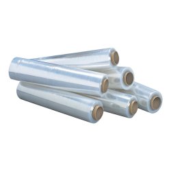 Film étirable transparent 15 microns - Logistipack - Lot de 6 bobines de 300m